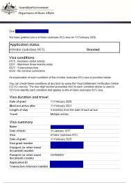 Australia Sample eTA