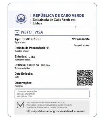 Cape Verde Sample eVOA