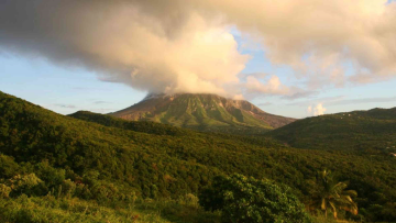 La Soufrière Volcano Image